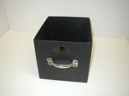 Metal Coin Box  (Item #3) (6 7/8 w X 6 1/2 h X 8 1/2 d)  $22.99